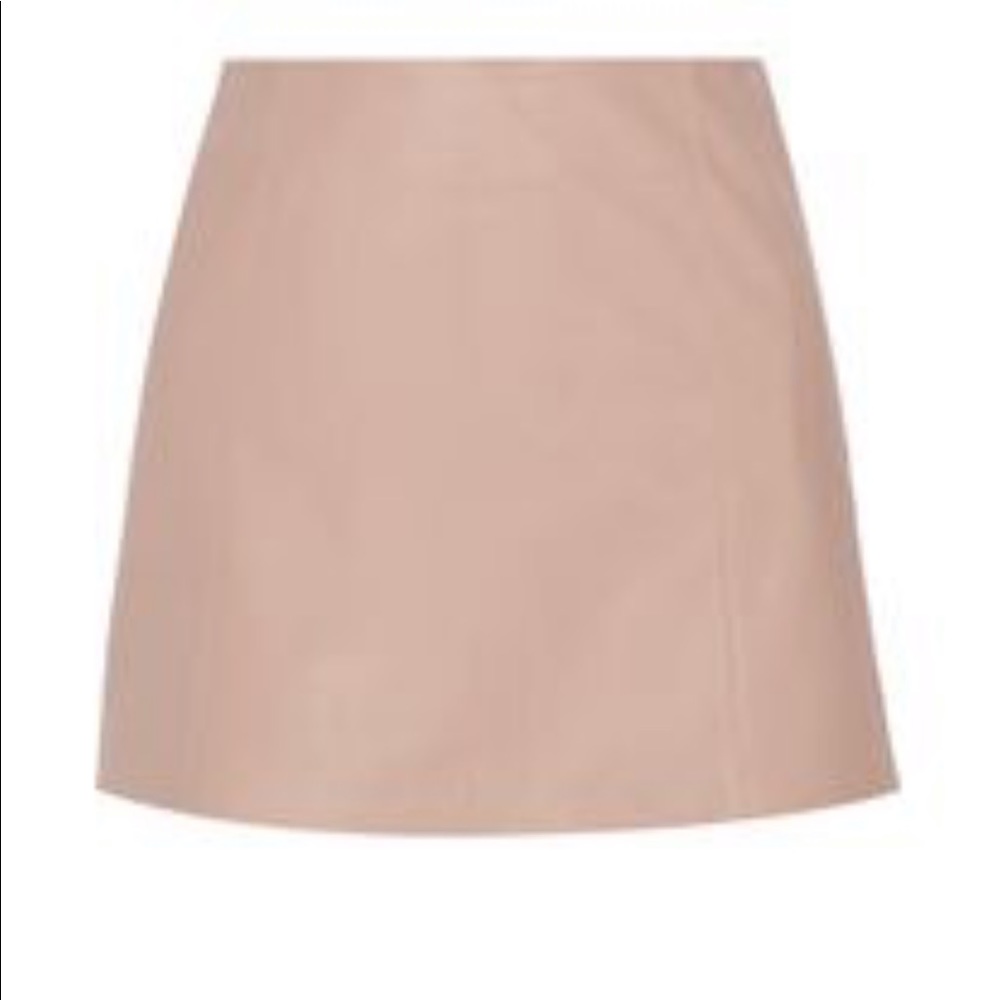 T by Alexander Wang Leather Miniskirt NWT small